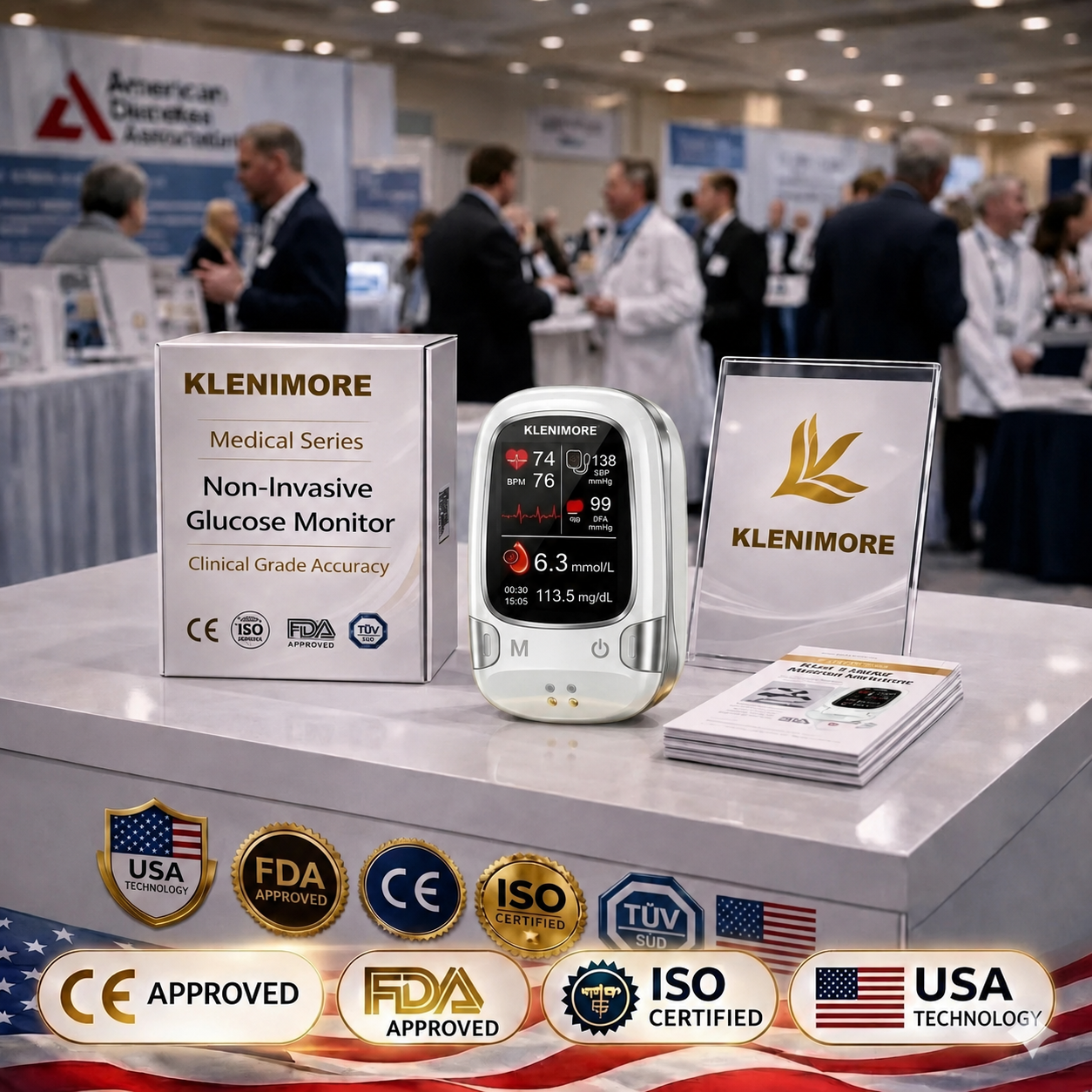 🔥Final 3 Hours：50% OFF🏆Develops Newly Launched Non-Invasive Smart Blood Sugar Tracking Device✅