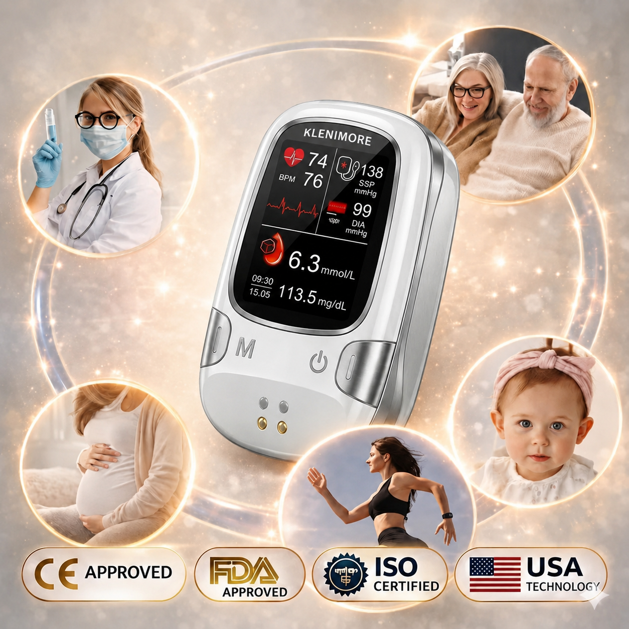 🔥Final 3 Hours：50% OFF🏆Develops Newly Launched Non-Invasive Smart Blood Sugar Tracking Device✅