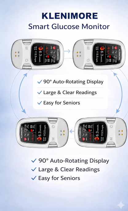 🔥Final 3 Hours：50% OFF🏆Develops Newly Launched Non-Invasive Smart Blood Sugar Tracking Device✅