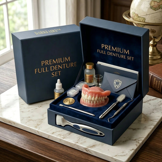 2026🏆✨LAST DAY SALE 70% OFF🔥 Newly upgraded second-generation DarkFairy™ complete dentures