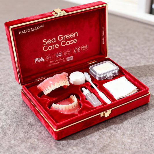 '-Ends Today: 70% OFF! ⏰HazyGalaxy™  Medical Full Denture with Strong Suctiond Custom-Fit Full Functional Dentures🦷Obtain American Dental Association (ADA) Certification